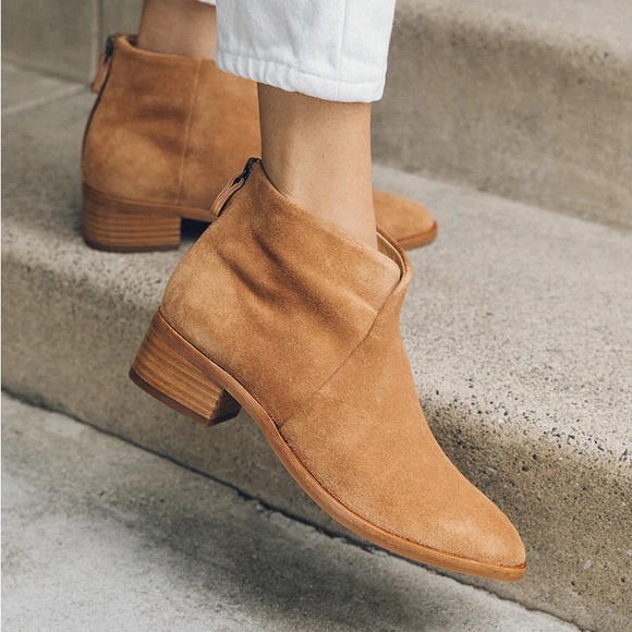 NIB Soludos Venetian Bootie Tan Suede size 6 - Picture 4 of 7